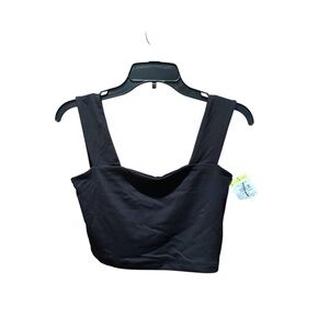 Susana Monaco Wide Strap Tank Top in Black Medium